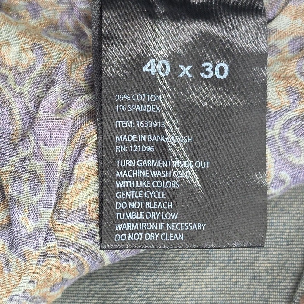 English Laundry Harrow‎ Jeans Mens 40x30 Med Wash Straight Fit Stretch NWT NEW - Picture 12 of 16